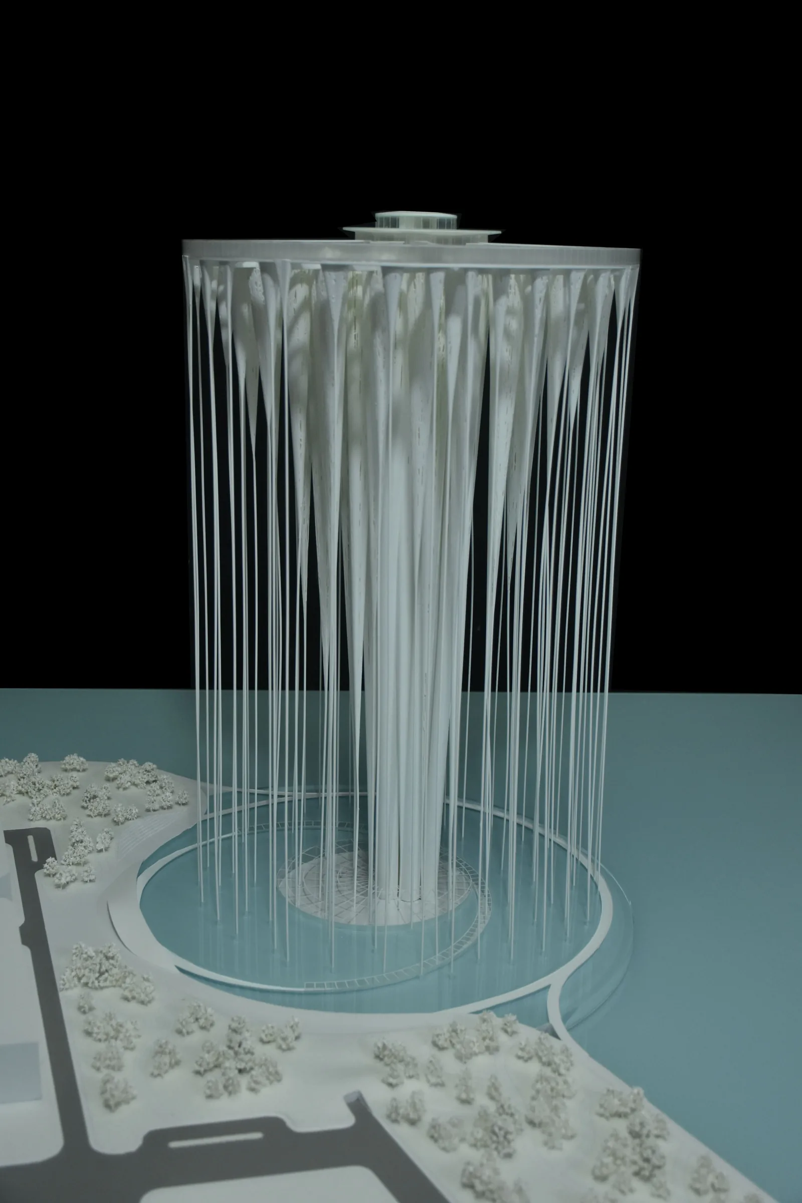 Sou Fujimoto Sky City 1:500 architectural scale model by JYD Models