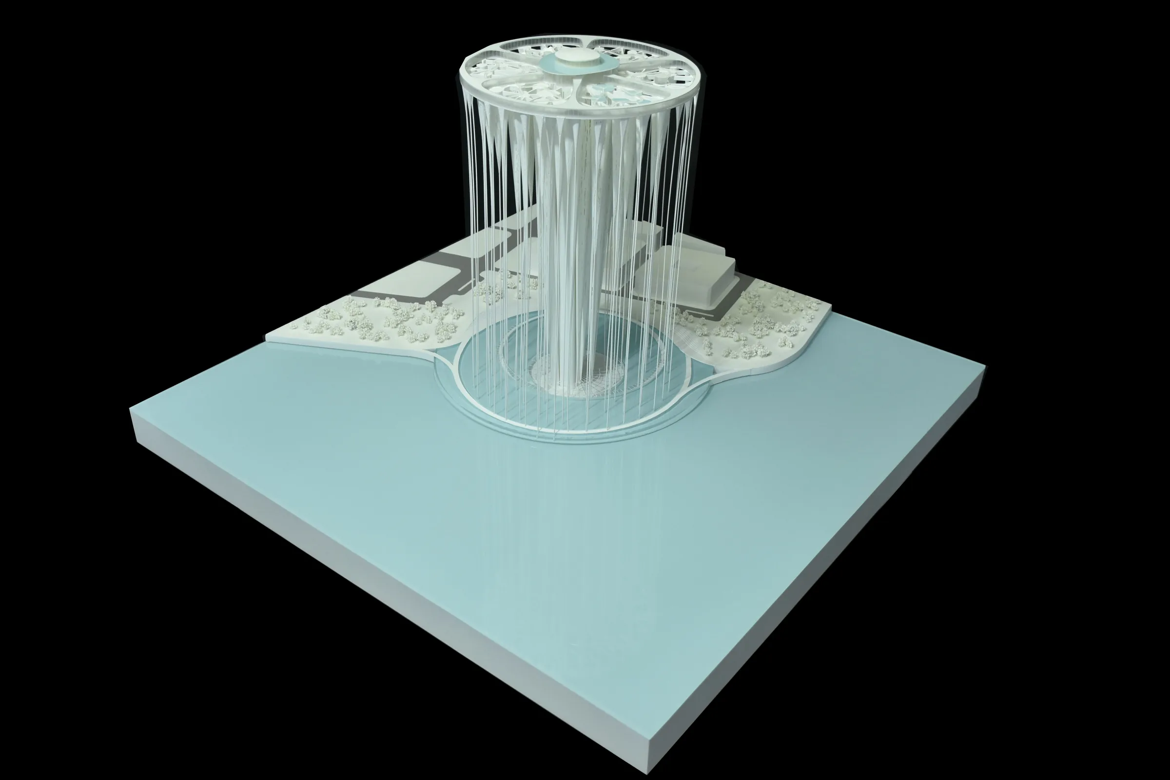 Sou Fujimoto Sky City 1:500 architectural scale model by JYD Models