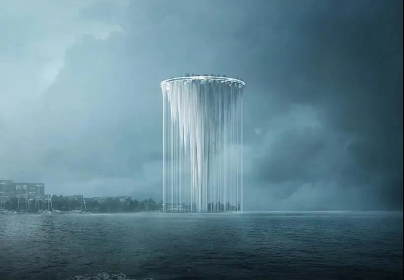 Sou Fujimoto Sky City 1:500 architectural scale model by JYD Models