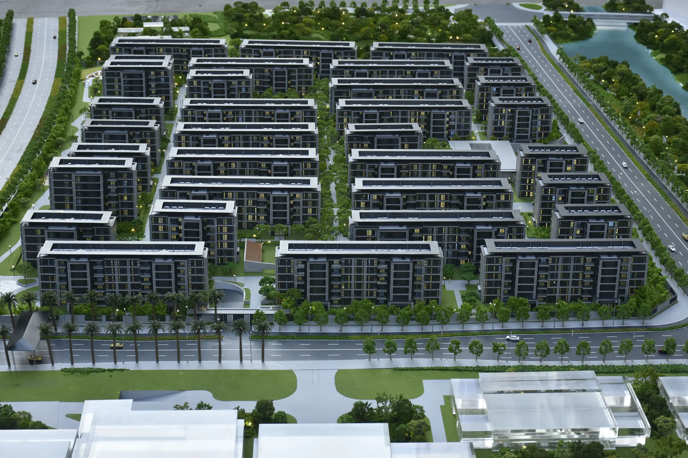 Sunac Jiuxi Terrace 1:140 architectural scale model by JYD Models