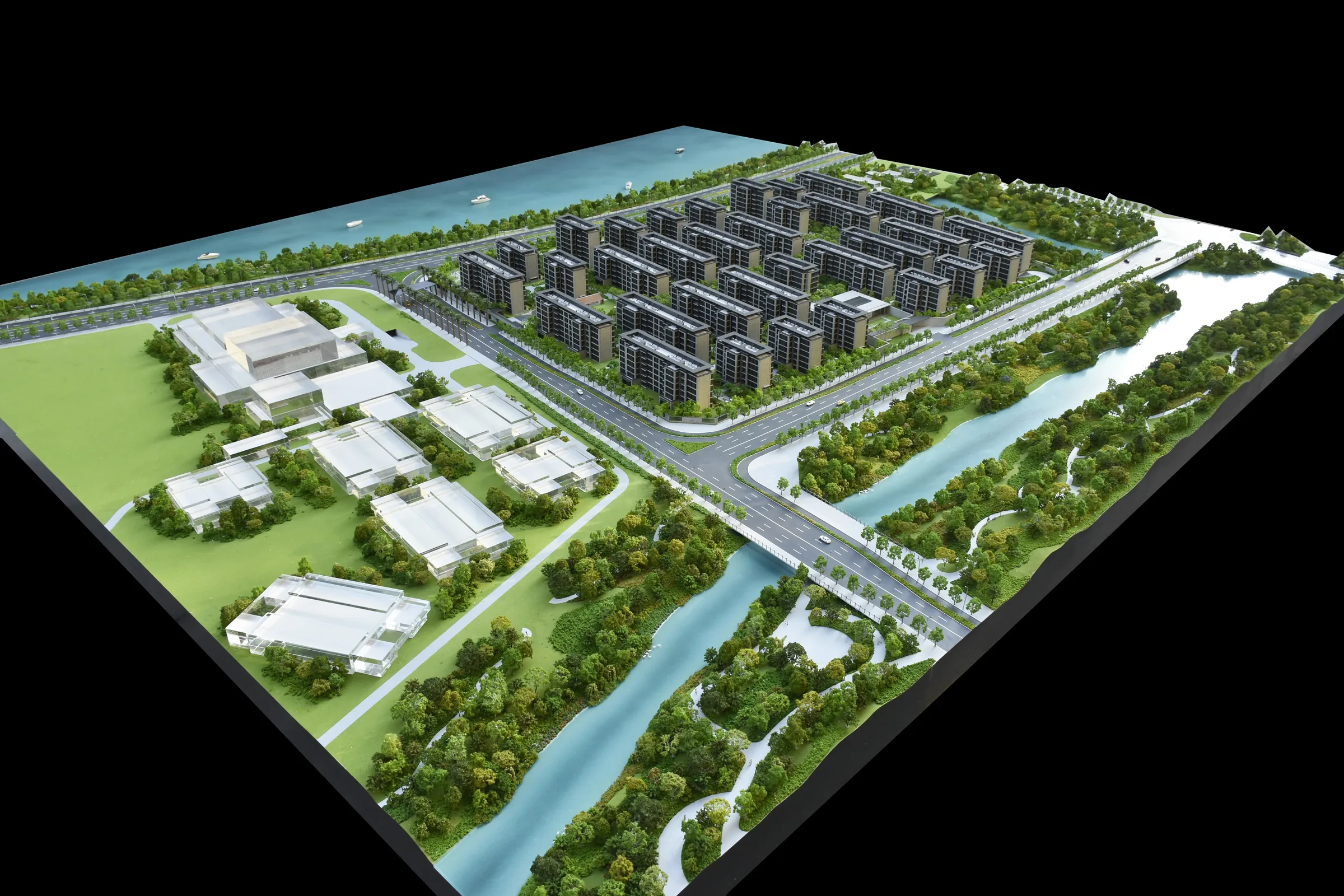 Sunac Jiuxi Terrace 1:140 architectural scale model by JYD Models