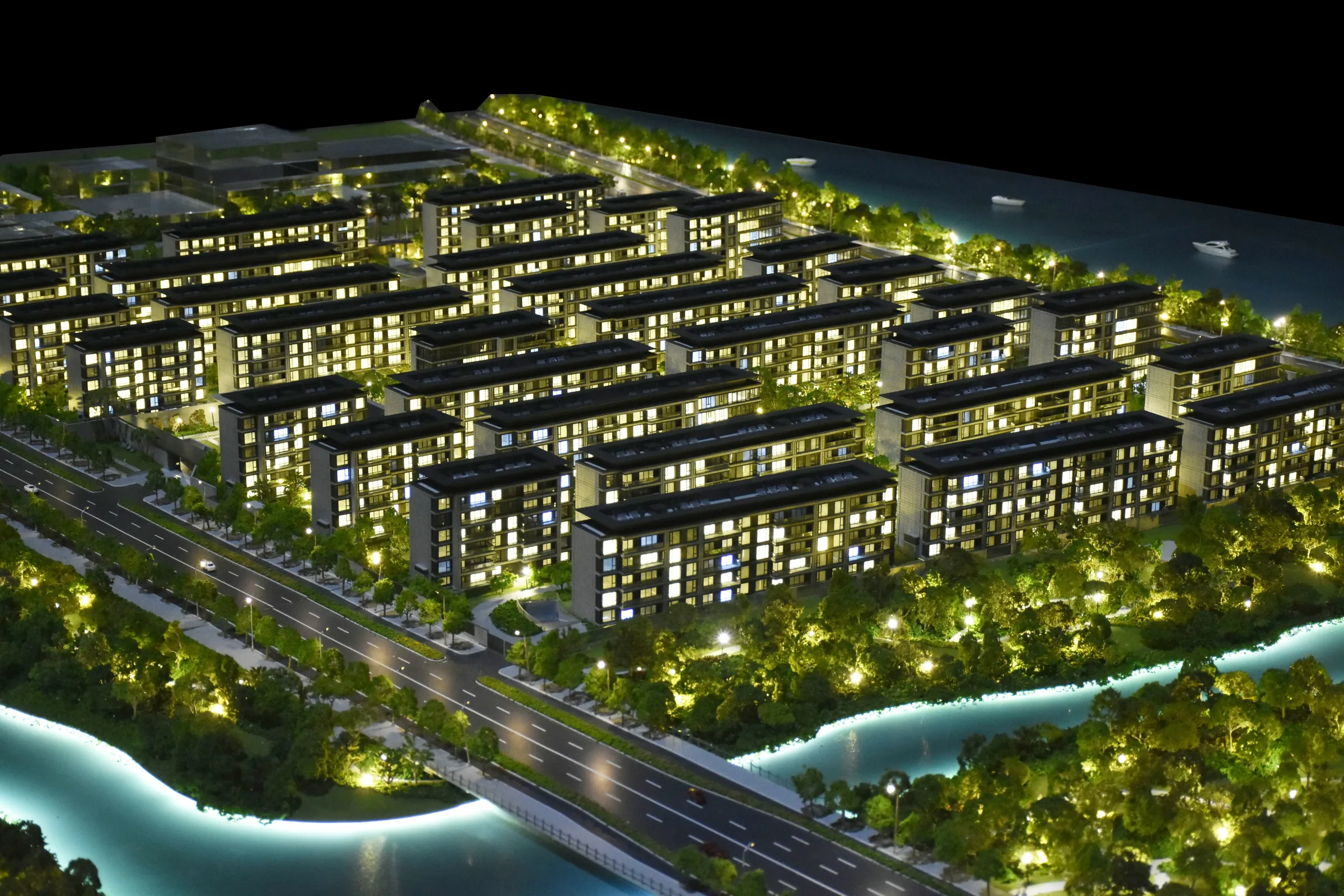 Sunac Jiuxi Terrace 1:140 architectural scale model by JYD Models