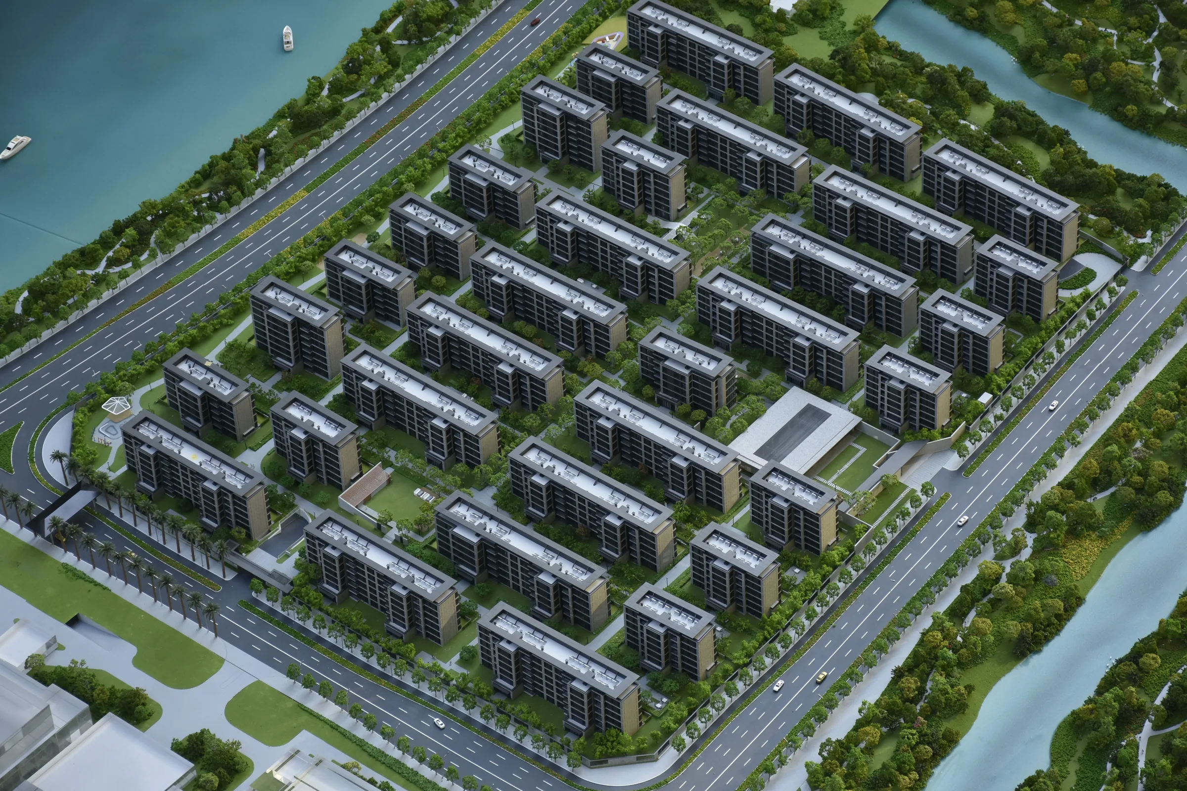 Sunac Jiuxi Terrace 1:140 architectural scale model by JYD Models