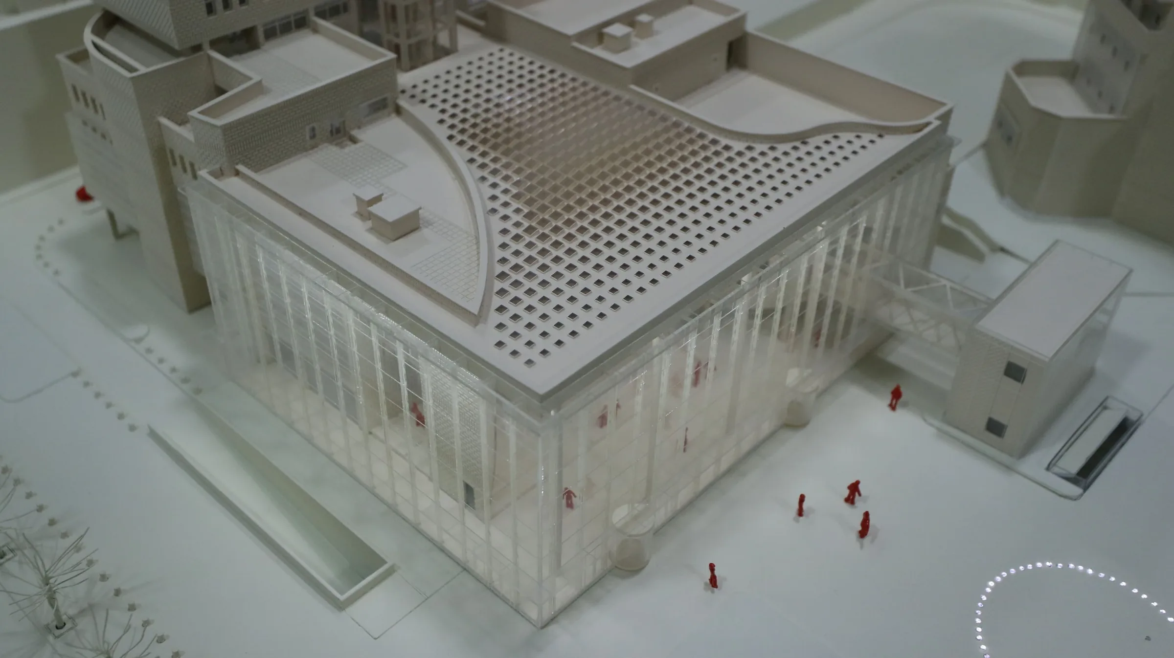 Yabao Bao'an 1990 1:300 architectural scale model by JYD Models