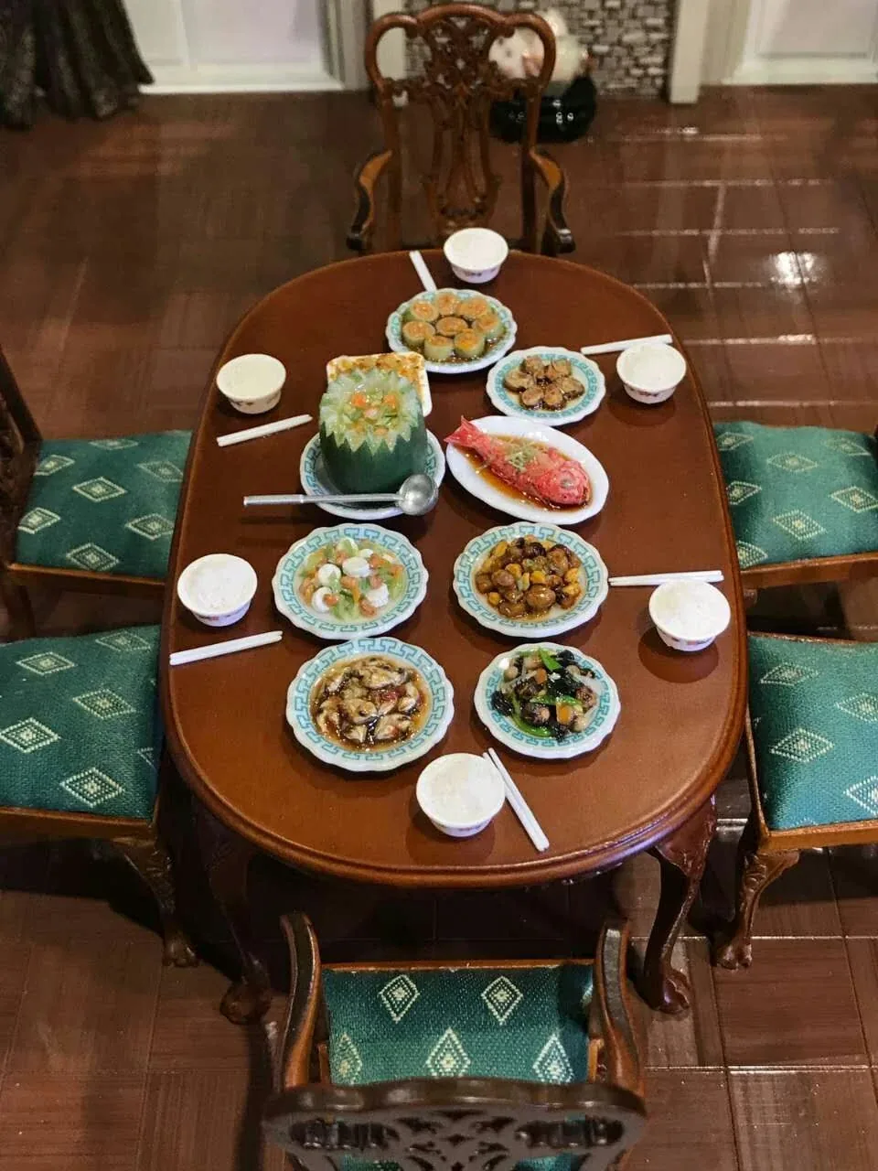 Hong Kong 70s-80s Life Scene 1:30 architectural scale model by JYD Models