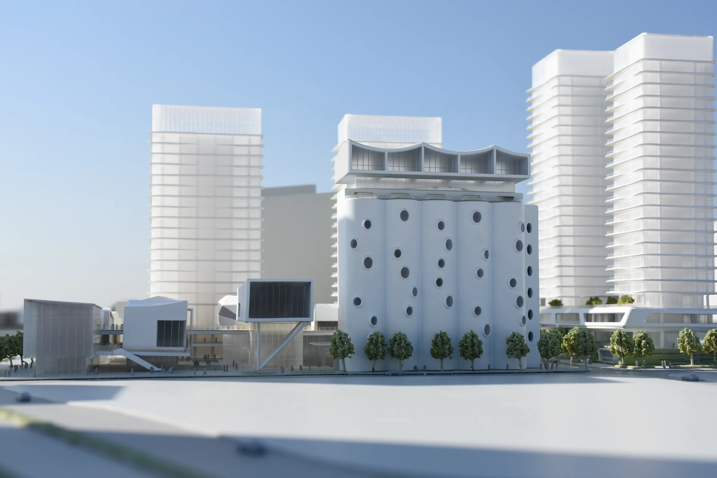 Aecom Prince Bay Eco-Community 1:500 architectural scale model by JYD Models