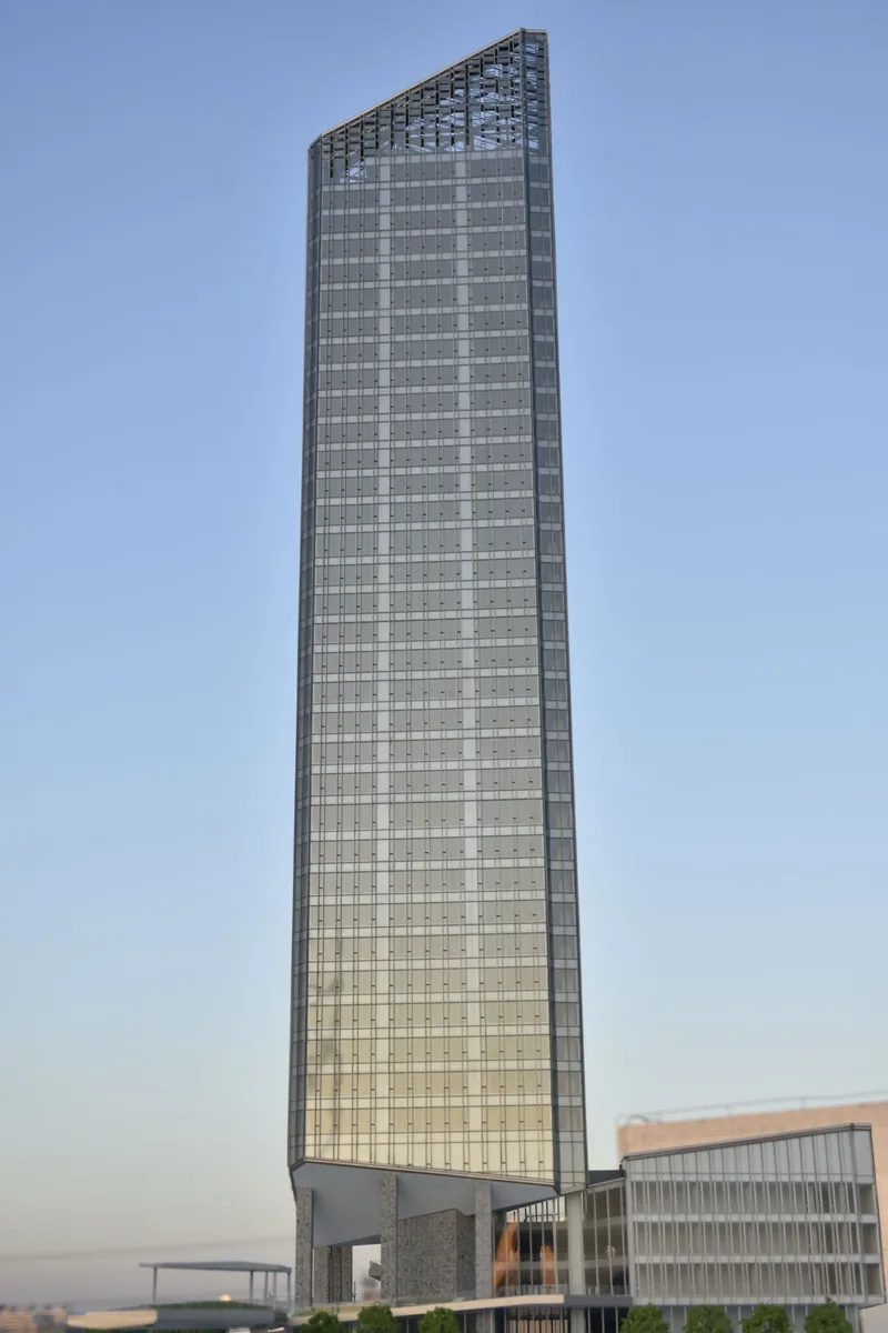 AI Ping'an Nannan Tower 1:200 architectural scale model