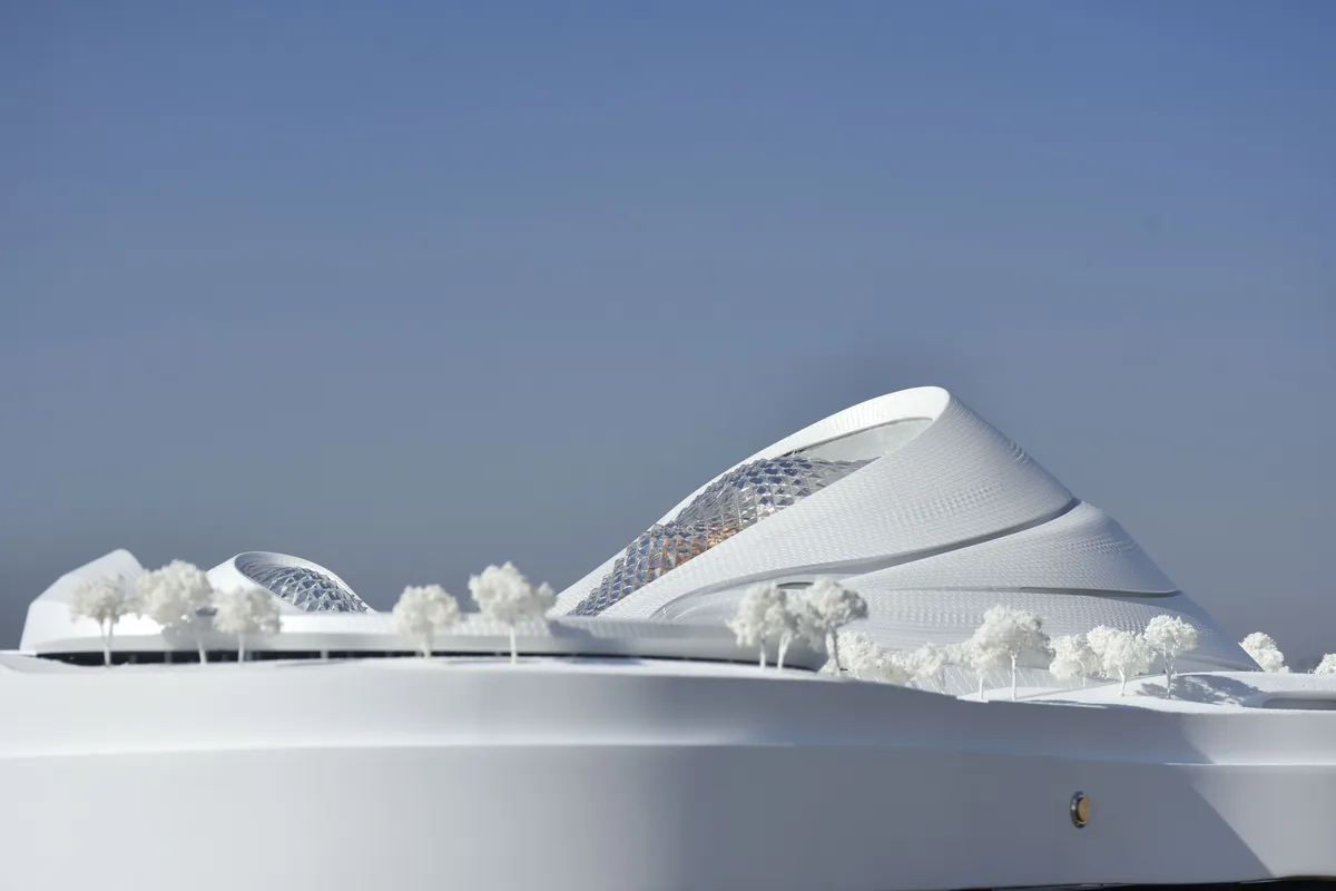 MAD Harbin Grand Theater 1:300 architectural scale model
