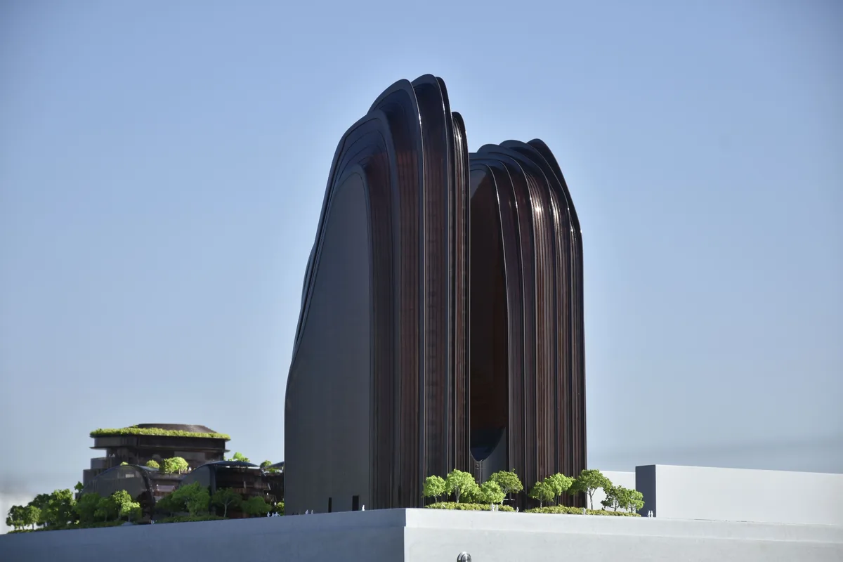 MAD Chaoyangmen Park 1:300 architectural scale model