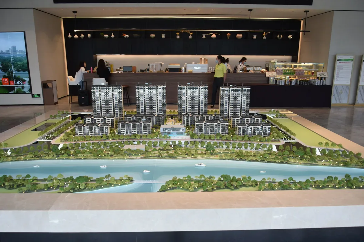 Vanke Xuzhou Riverside 1:100 architectural scale model