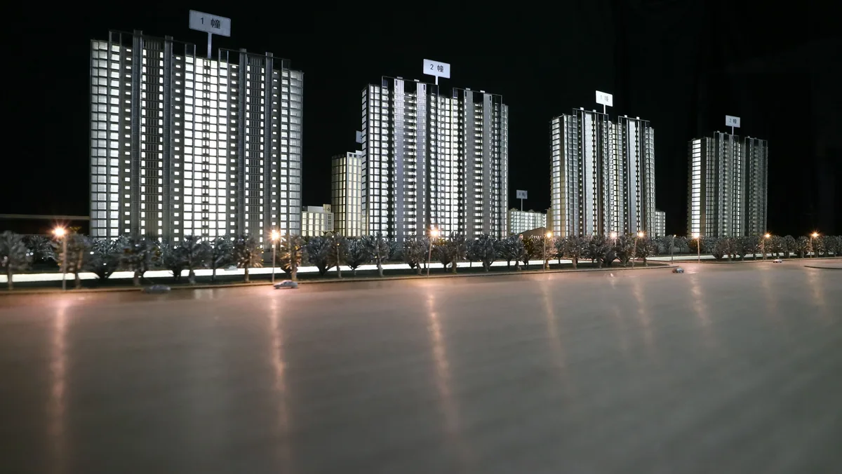 Vanke Hangzhou Central Hub 1:300 architectural scale model
