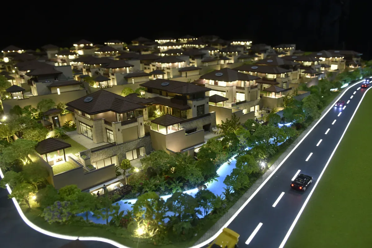 Vanke Hangzhou Fuyang Gongwang 1:220 architectural scale model