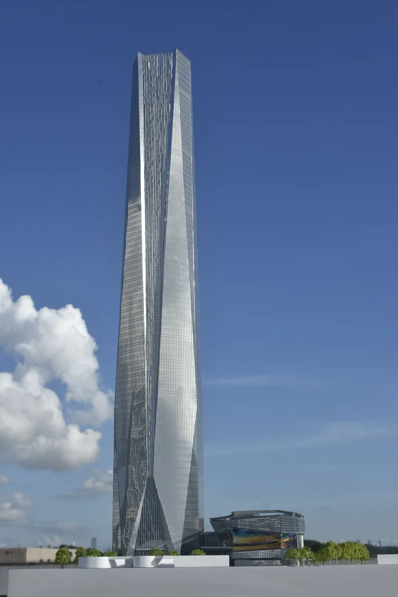 AS+GG Chengdu Merchants Tower 1:500 architectural scale model