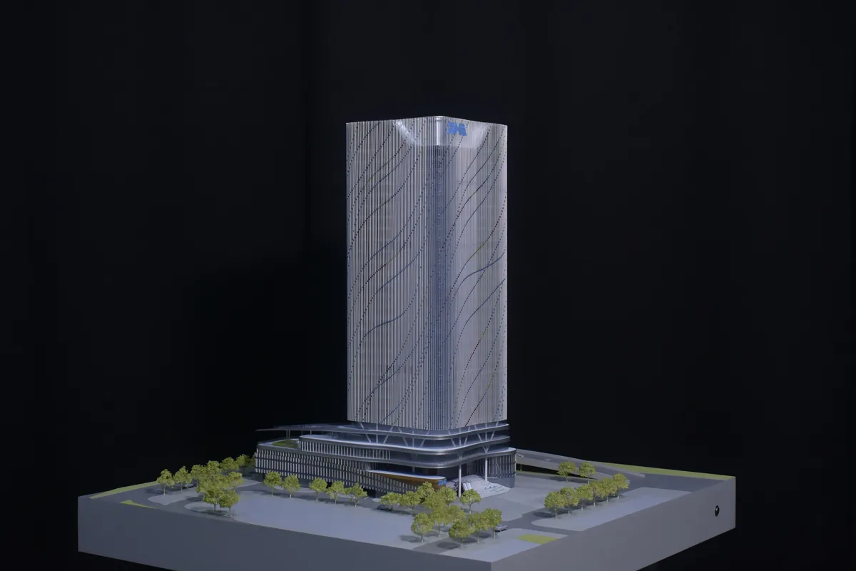 AS+GG Tencent Music Headquarters 1:250 architectural scale model