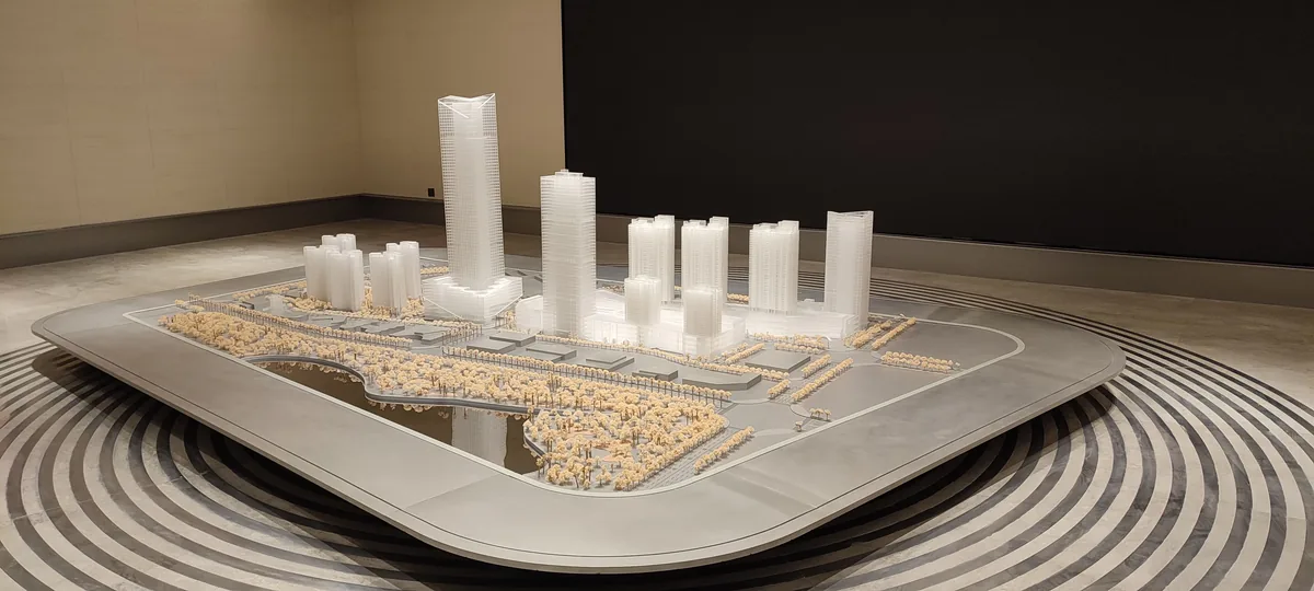 China Resources Haikou CR Center 1:250 architectural scale model