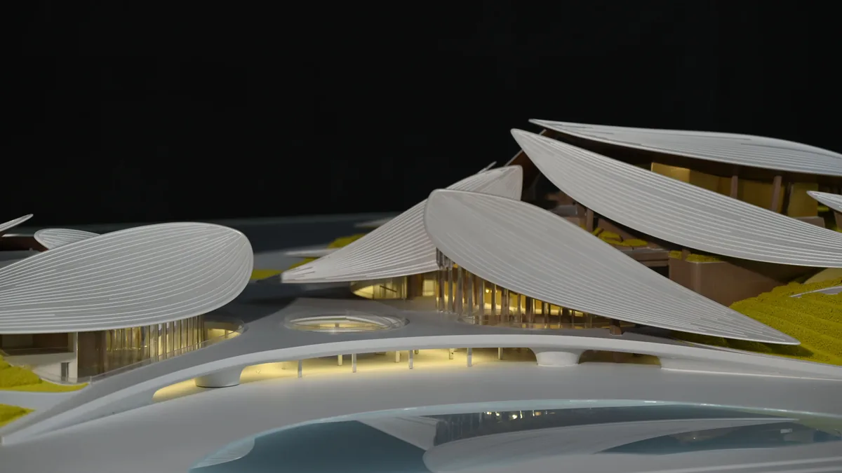 Anji Culture & Art Center 1:500 architectural scale model