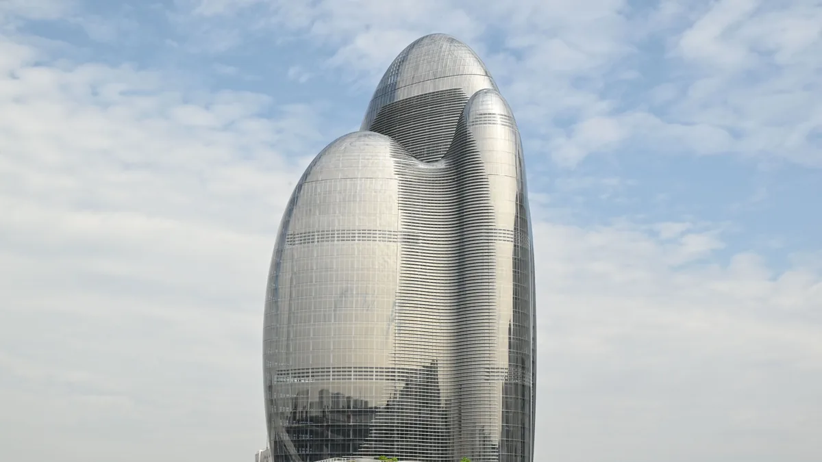 Zaha Hadid OPPO Shenzhen Super HQ 1:150 architectural scale model