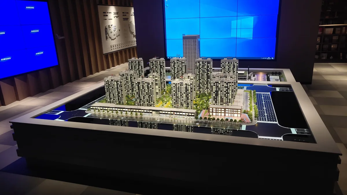 Yantai Vanke Feicui Oceanview 1:145 architectural scale model