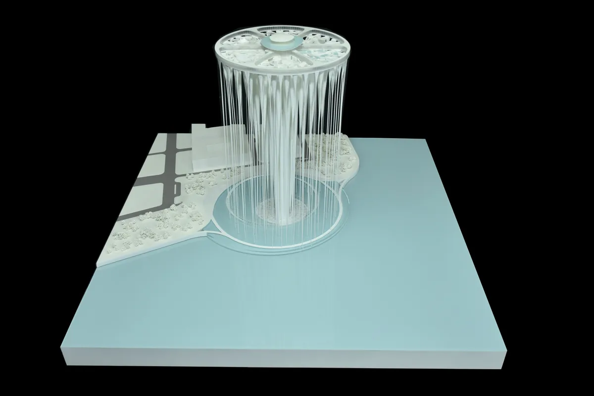Sou Fujimoto Sky City 1:500 architectural scale model