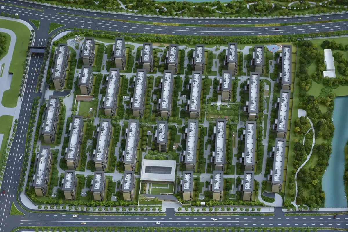 Sunac Jiuxi Terrace 1:140 architectural scale model