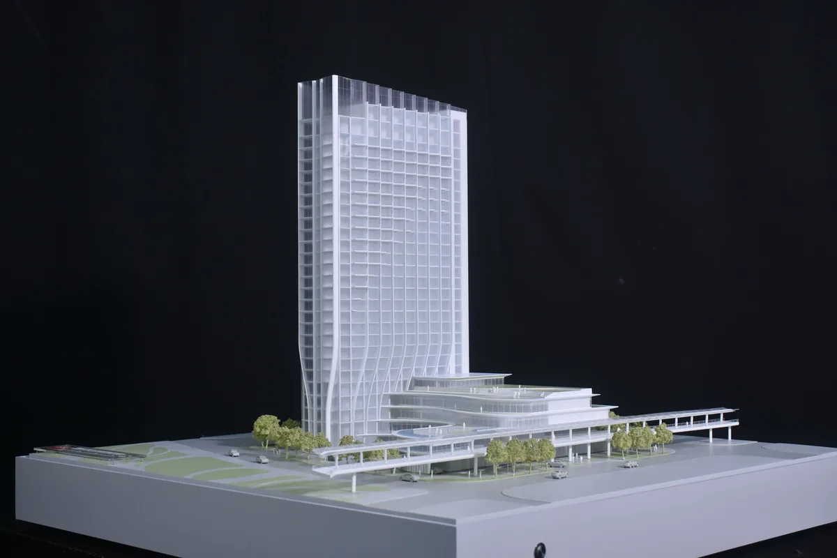 HOK China Merchants Shekou Prince Bay 1:250 architectural scale model