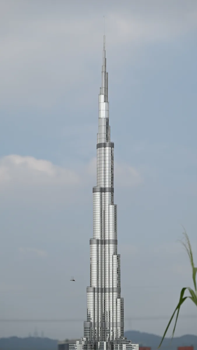 Burj Khalifa 1:400 architectural scale model